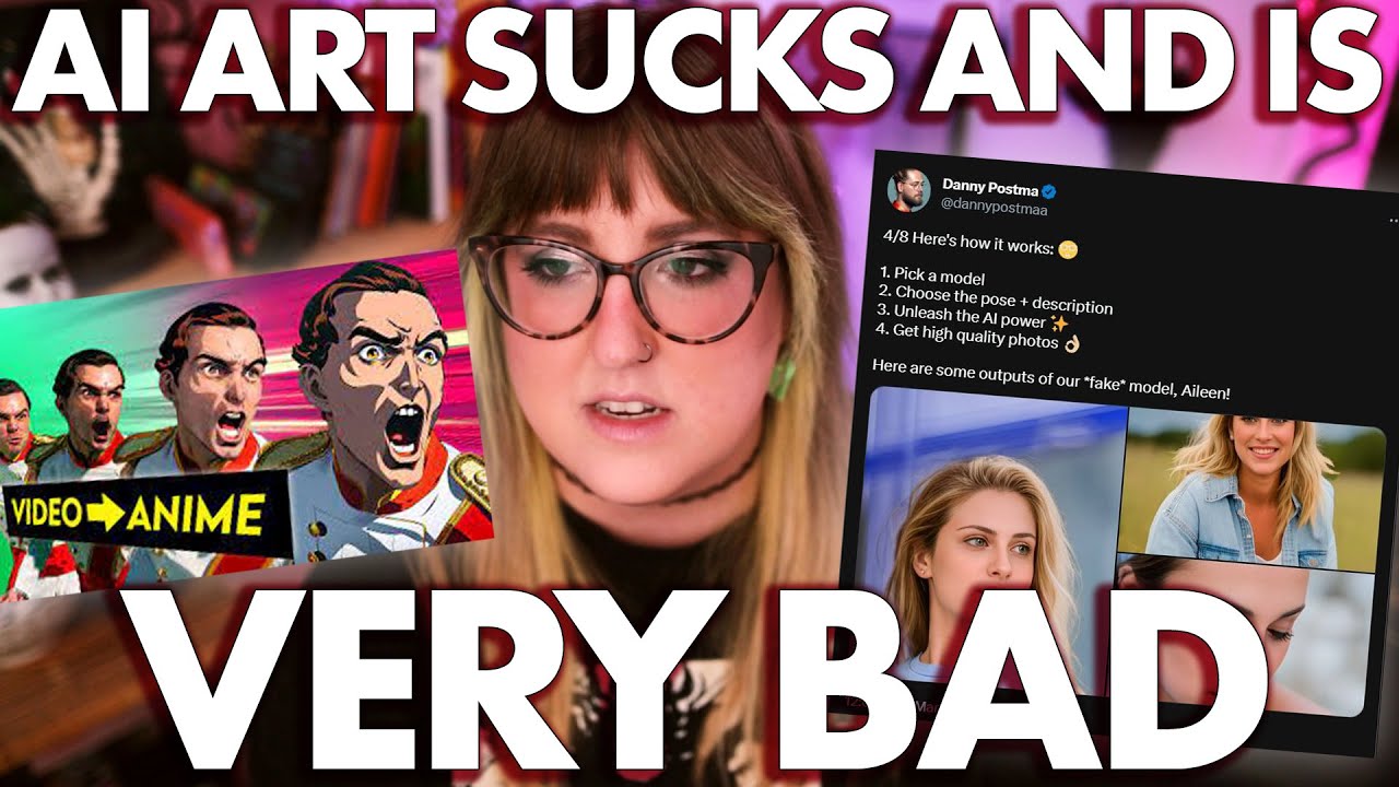 AI ART SUCKS AND IS VERY BAD  |  a rant