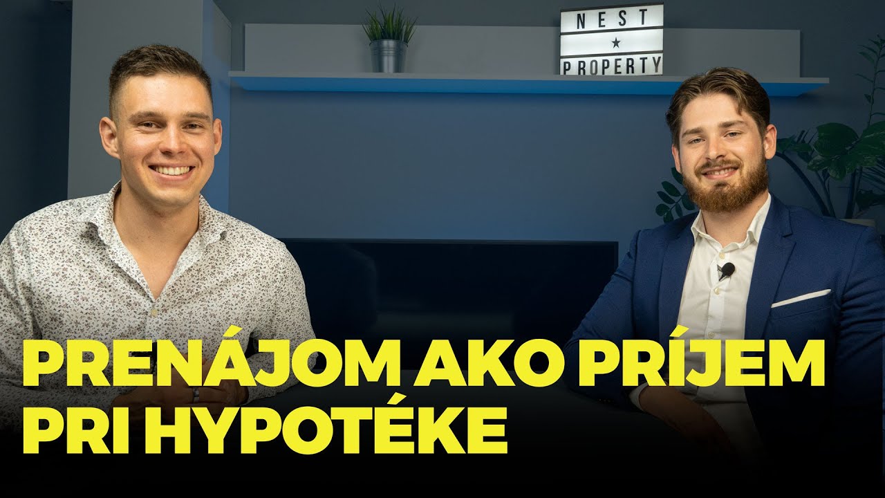 Dlhodobý prenájom ako príjem pri hypotéke?