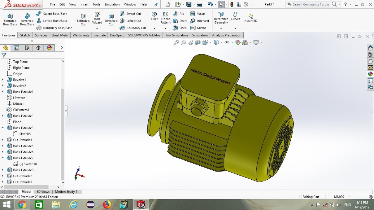 How to design motor
