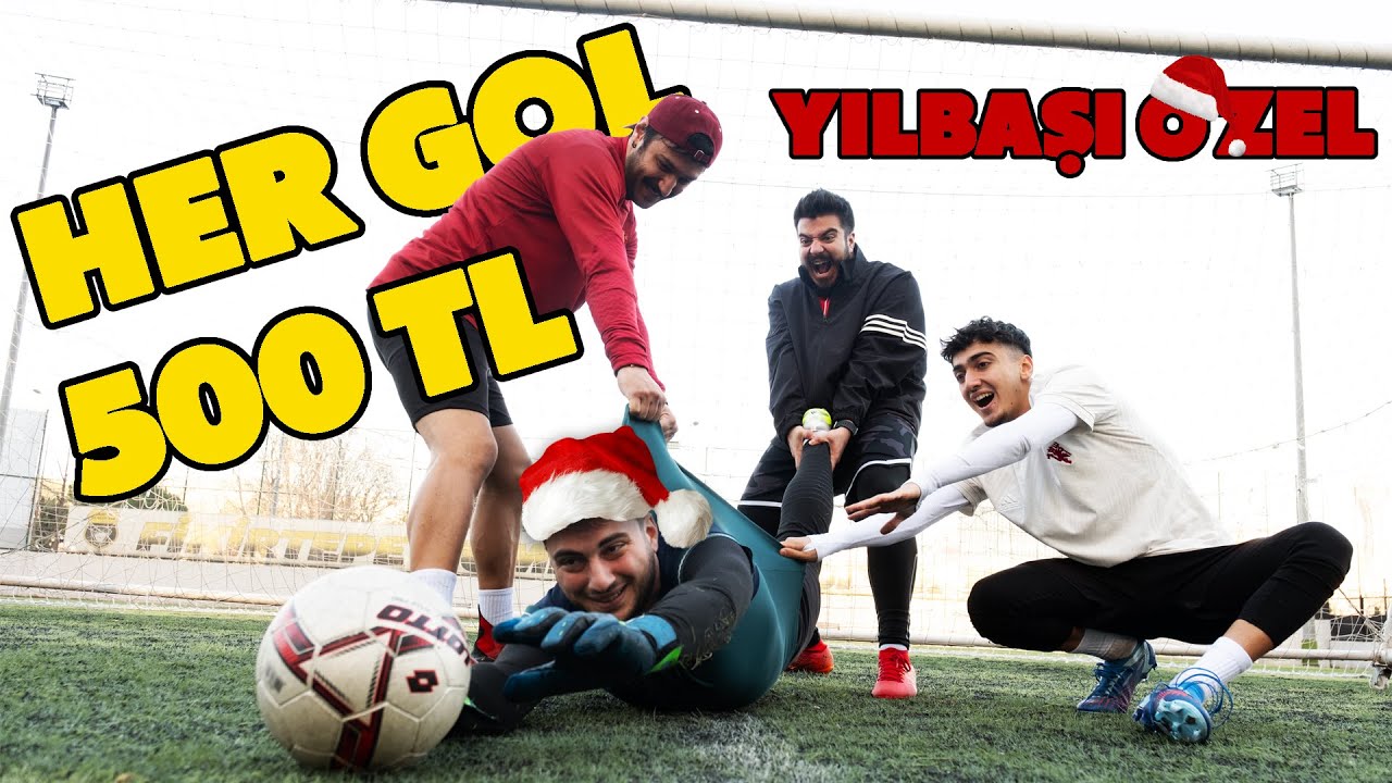 ATILAN HER GOLE 500 TL ÖDÜYORUM ! (YILBAŞI ÖZEL)