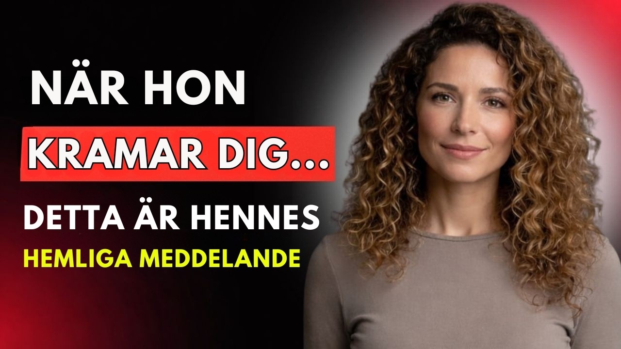 När en Kvinna Kramar Dig – 7 Dolda Signaler Hon Egentligen Skickar ❤️ (Män Måste Veta!)