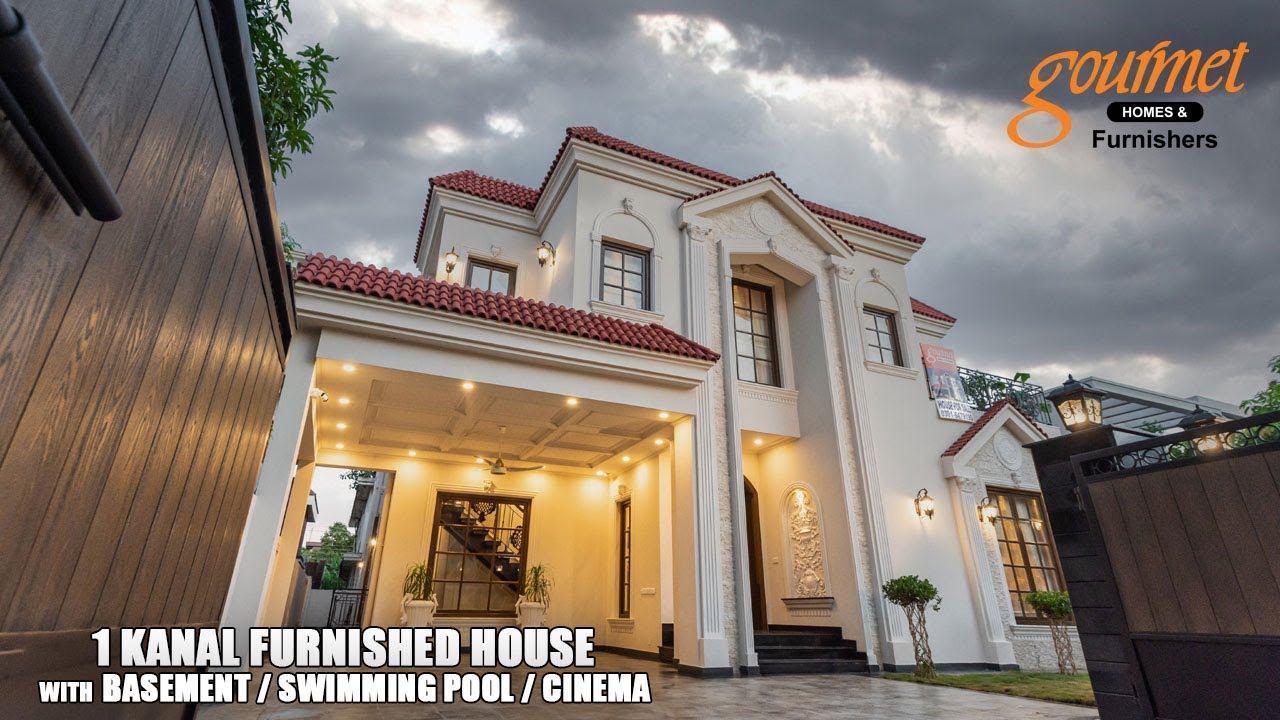 1 Kanal Spanish Furnished House by Gourmet Homes Sector Q Phase 2 DHA, Lahore - Pakistan