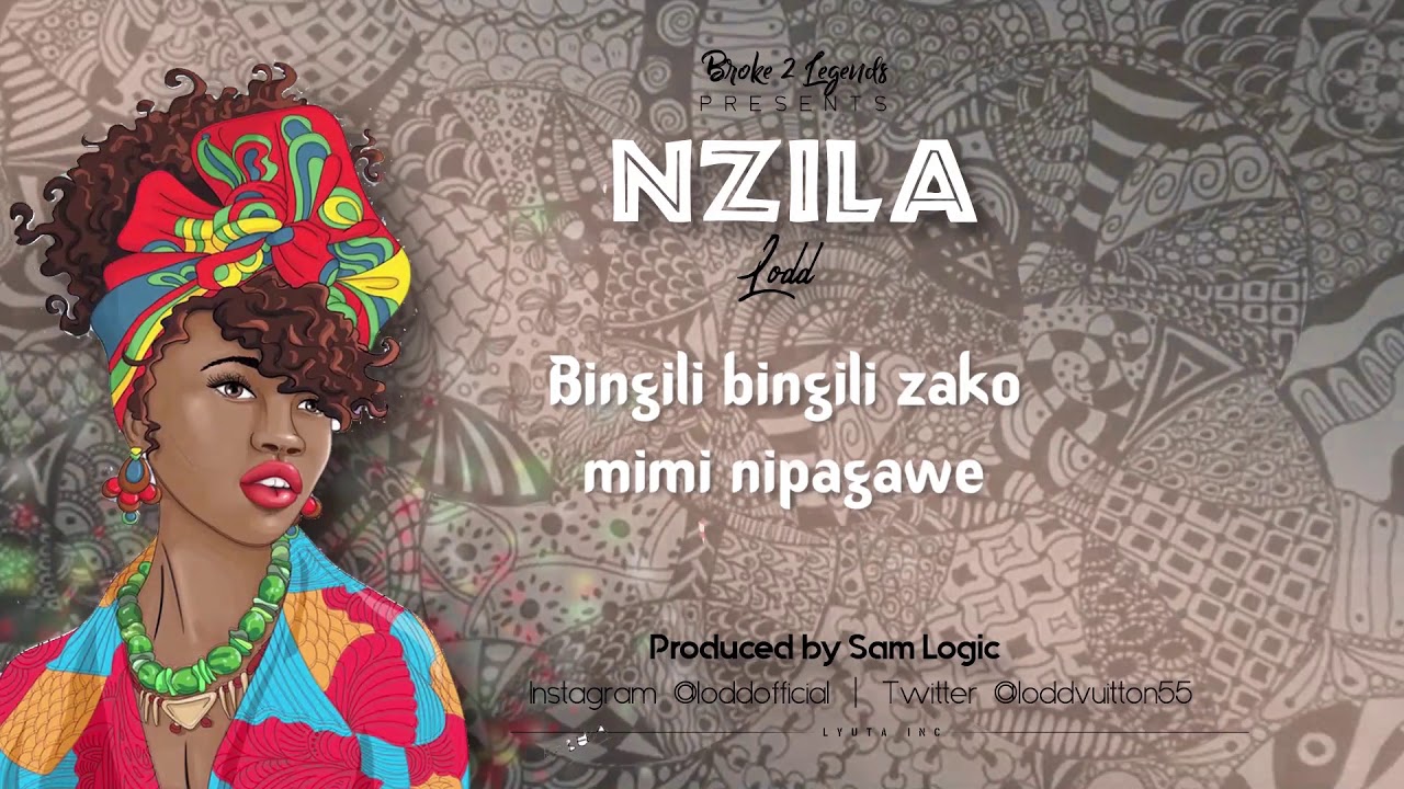 LODD - NZILA ( OFFICIAL LYRICS VIDEO )