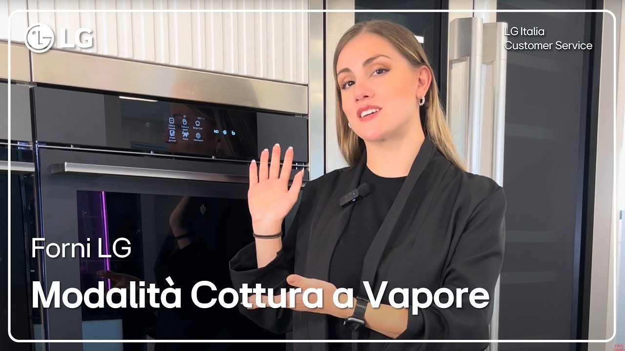 Встроенный LG | Как использовать режим «Приготовление на пару» во встраиваемых духовках LG