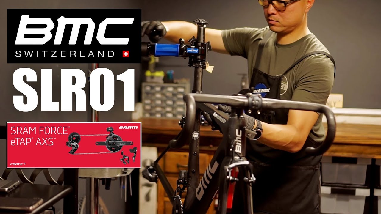 BMC SLR01 teammachine (custom painted) Sram Force AXS Dream build