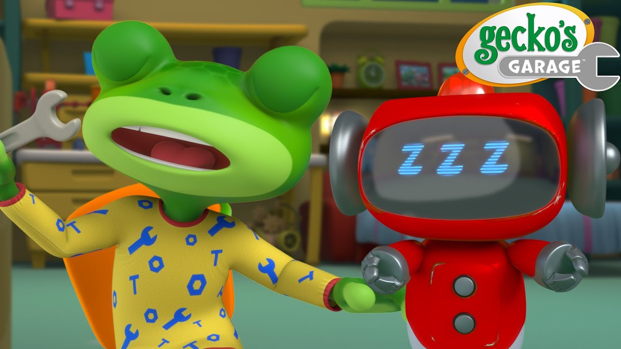 Sleepy Gecko | Gecko's Garage | Trucks For Children | Cartoons For Kids
