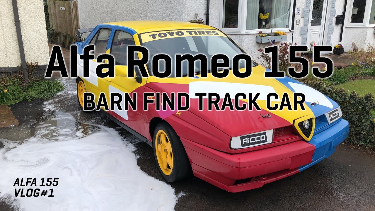 My friend's Barn Find Alfa155 2.0 Twin Spark Hill Climb Track Car