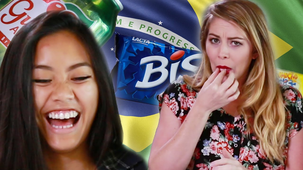 Americans Try Brazilian Sweets