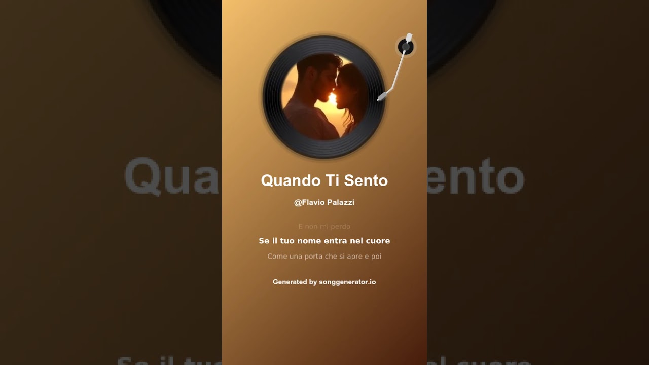 Quando Ti Sento