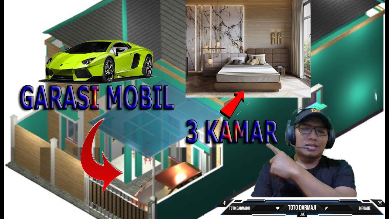 DESAIN RUMAH UKURAN 8X13