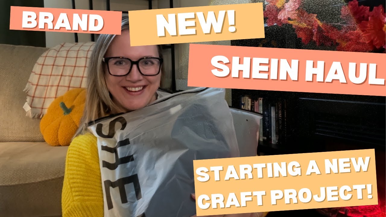 Совершенно новая посылка от Shein Haul — я начинаю новый рукодельный проект!