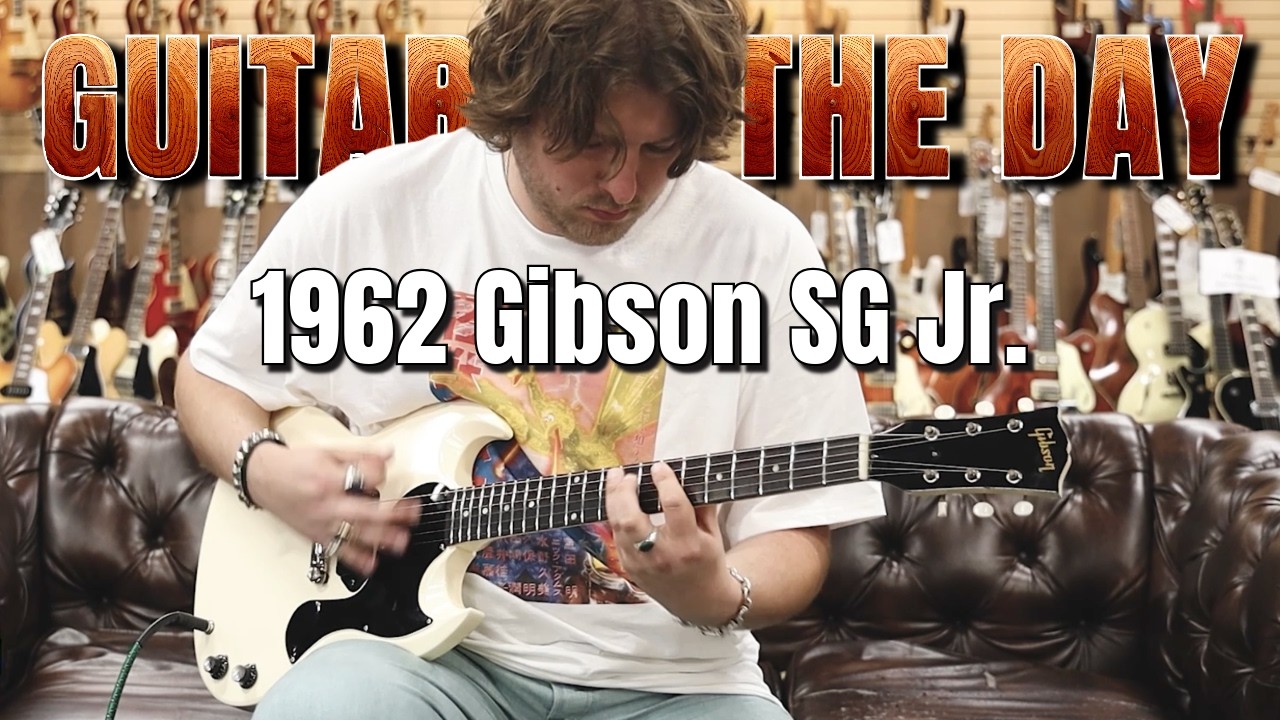 Gibson SG Jr. White 1962 года | Гитара дня
