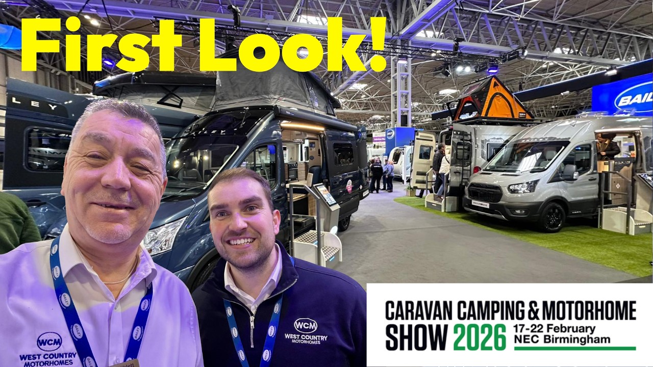 NEC First Look: Caravan, Camping & Motorhome Show (Day 0)