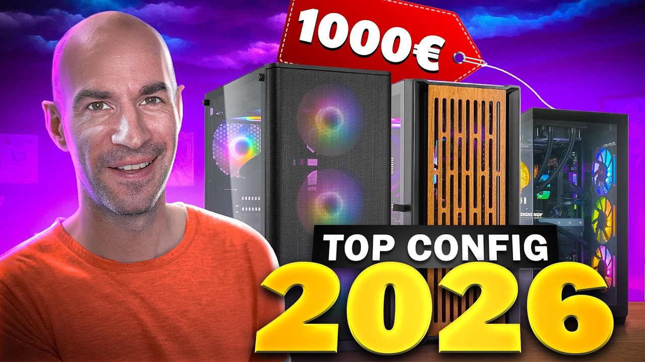 TOP Config PC Gamer Printemps 2026 (600&euro; &agrave; 1700&euro;)