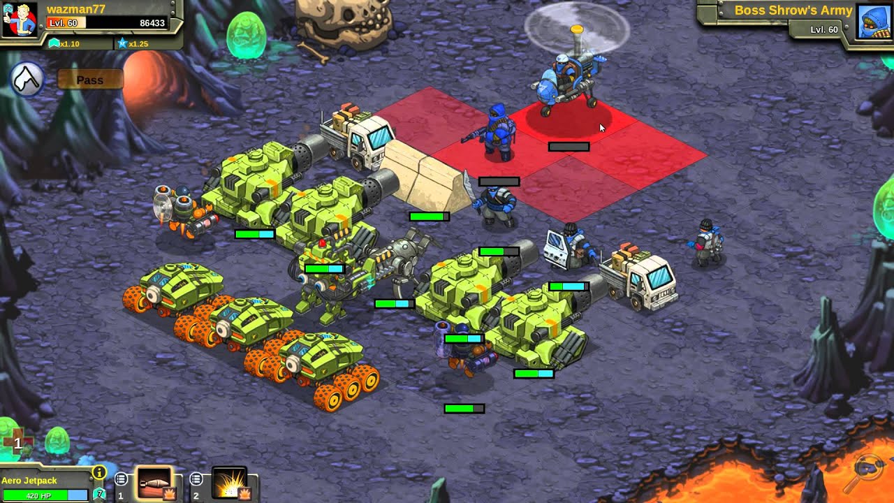 battle nations lvl 60 boss strike waves