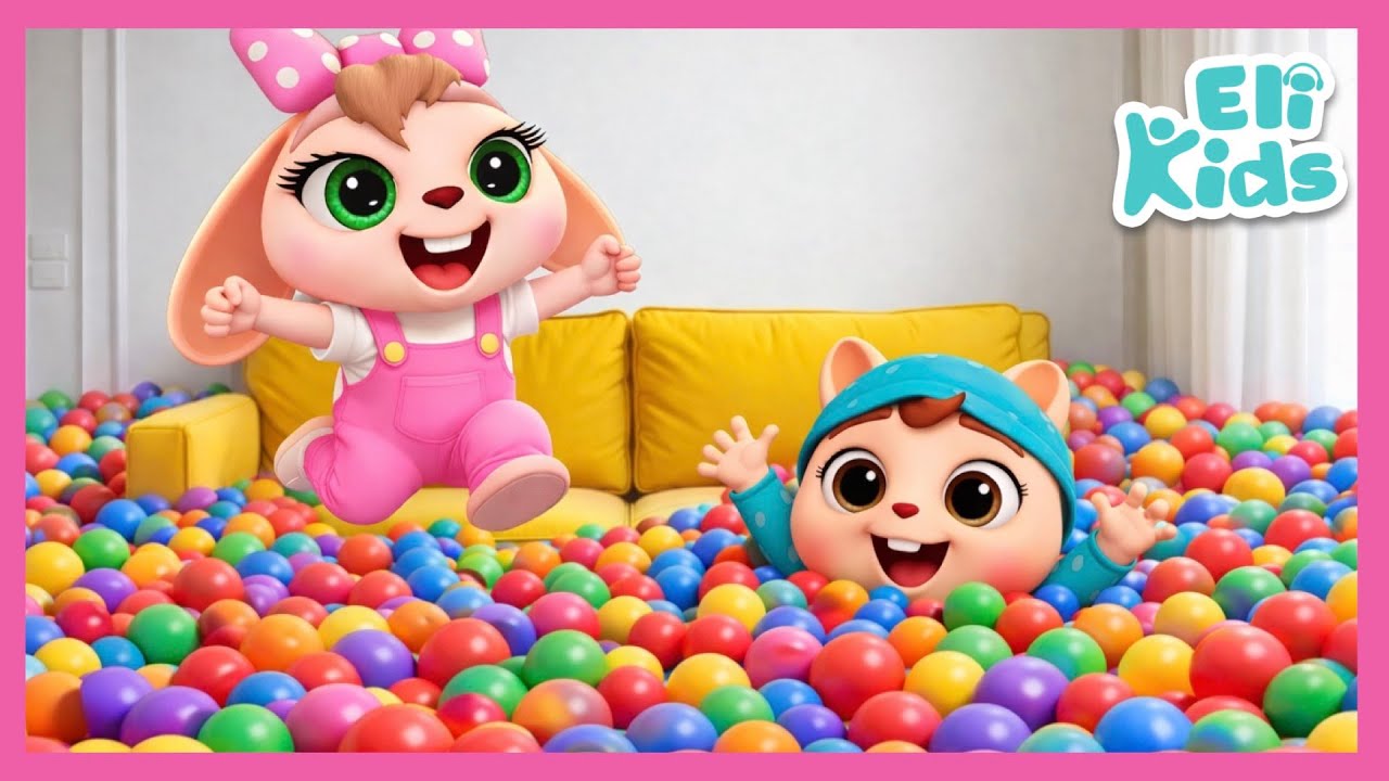 Ball Pit House +More | Balls Flood The House | Eli Kids Songs & Nursery Rhymes Compilations