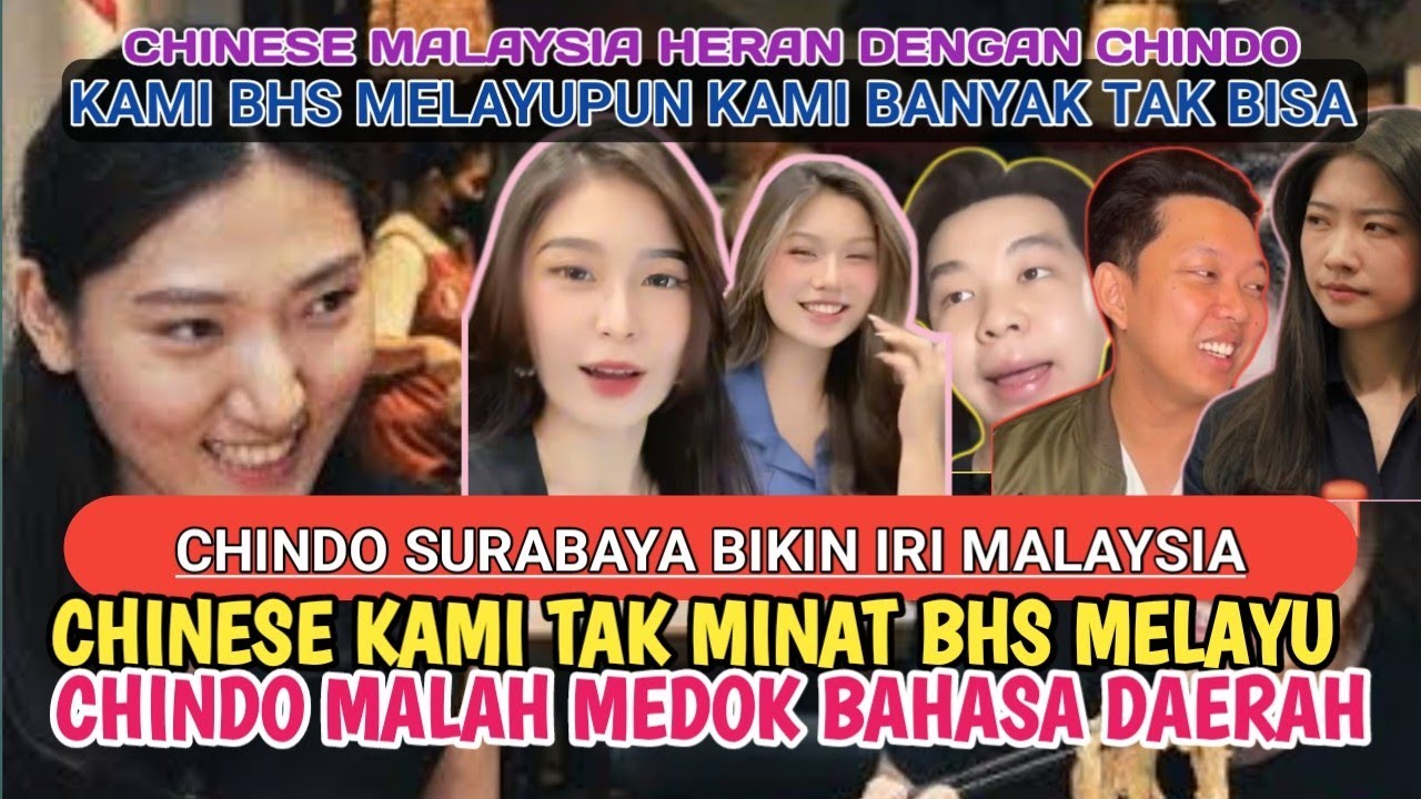 MEDOKNYA CHINDO BERBAHASA JAWA BKN IRI, MALAYSIA : CHINA KAMI BERBAHASA MELAYU SAJA MEREKA TAK MAHU!