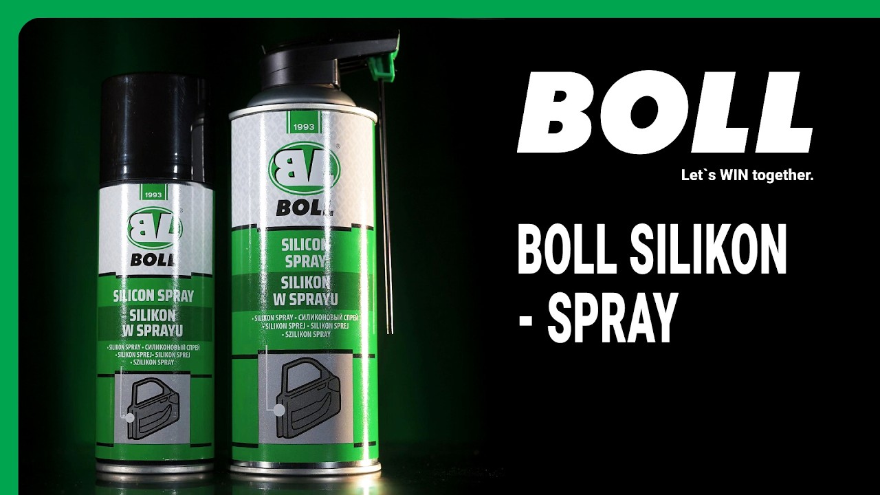 Poznaj silikon w sprayu BOLL – uniwersalny środek ochronny i smarny do gumy, plastiku i metalu.