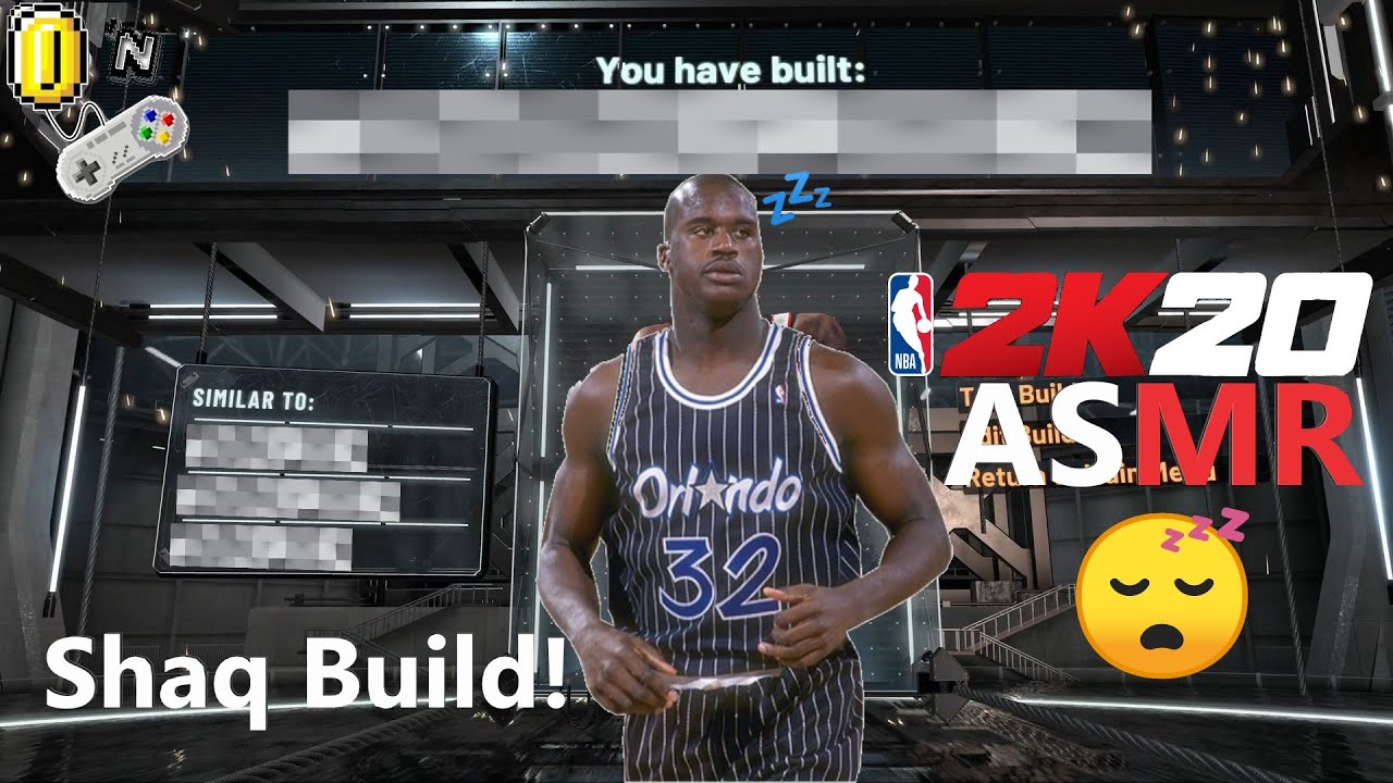 ASMR Gaming: NBA 2K20 Shaquille O'Neal MyPlayer Build! (Whispered)