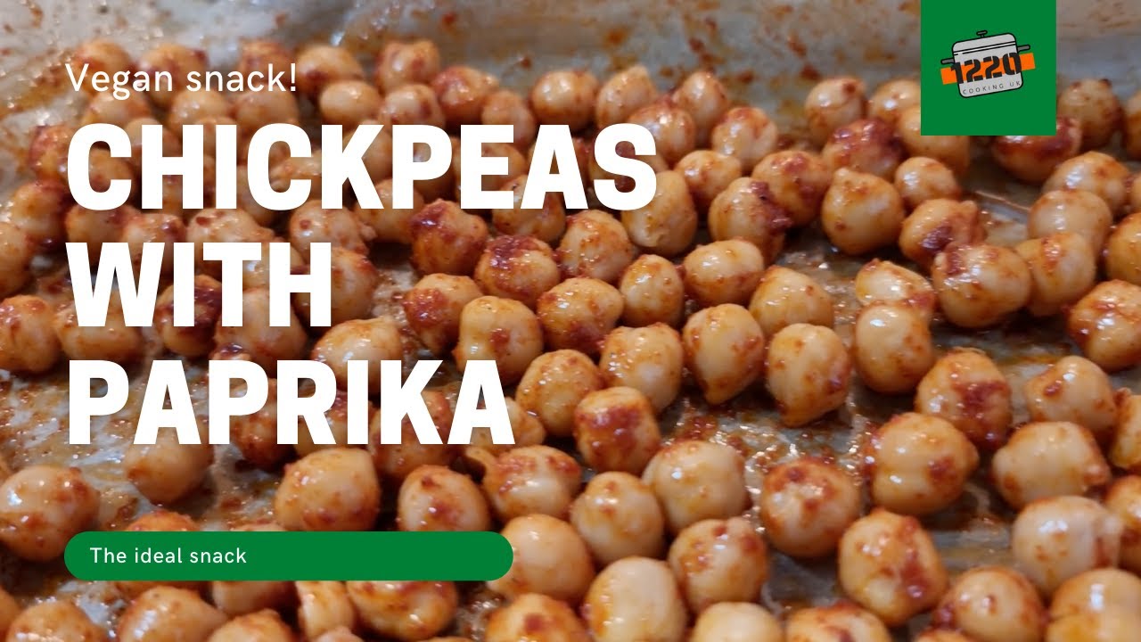 How to make a snack with chickpeas!