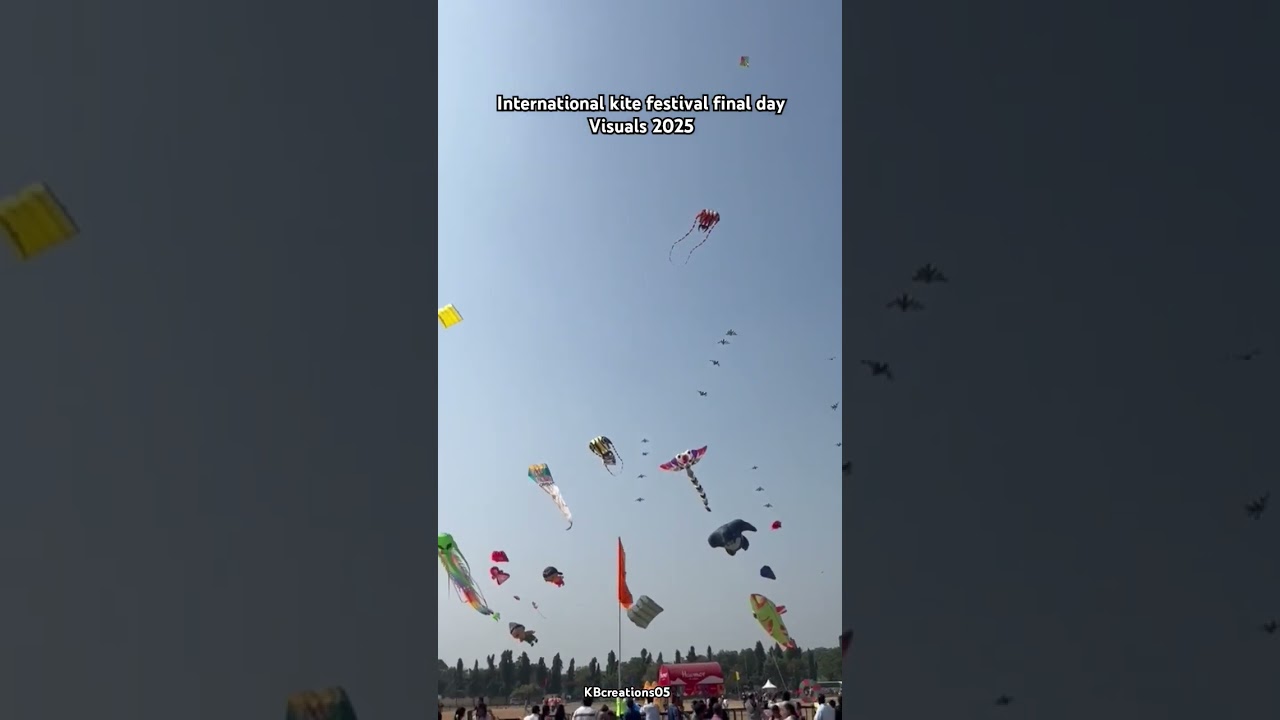 Hyderabad’s International Kite Festival 2025🪁 Parade Grounds  Sankranthi 