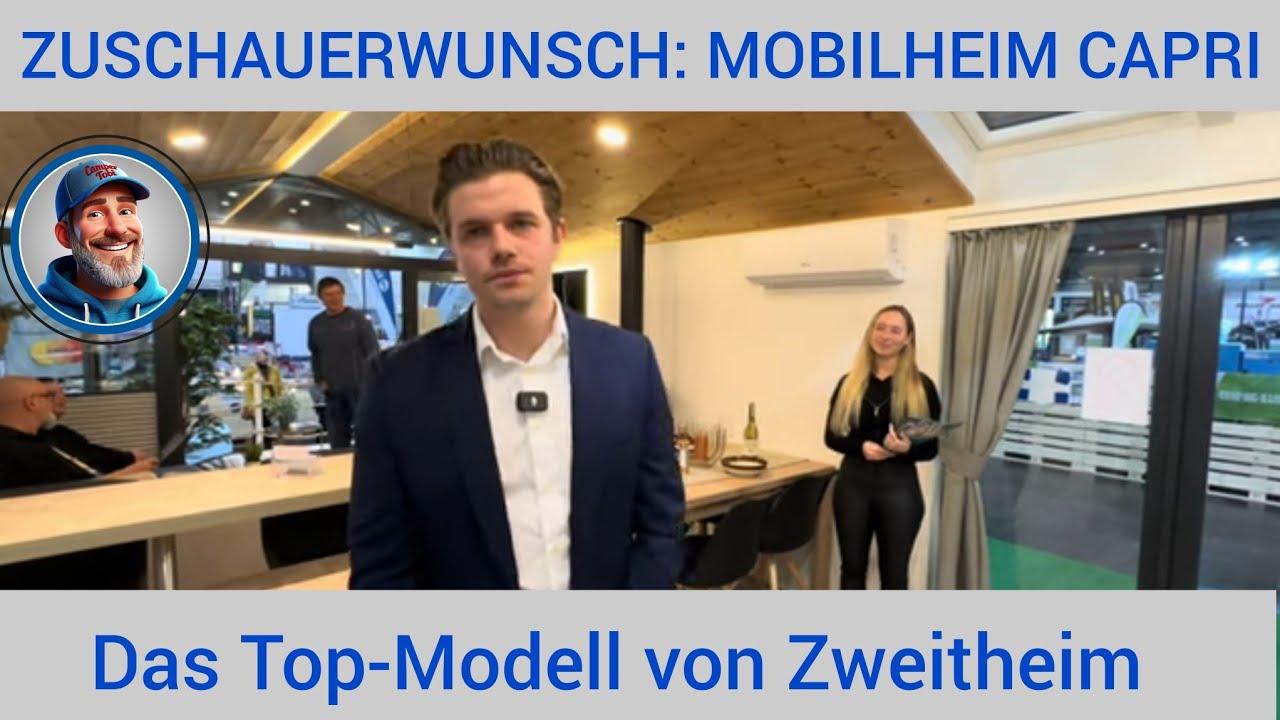 Das Mobilheim CAPRI. Das Top-Modell von ZWEITHEIM.