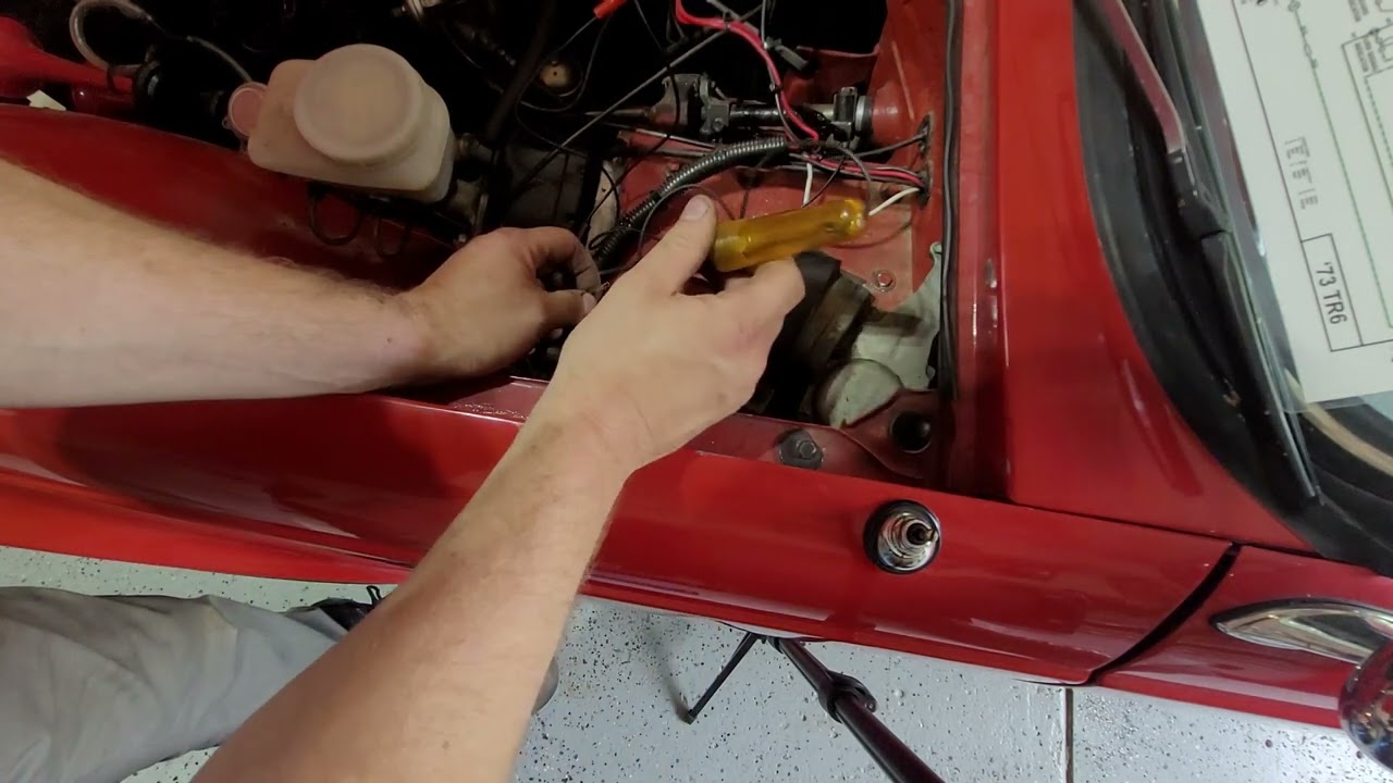 Реле звукового сигнала Triumph tr6, версия 2