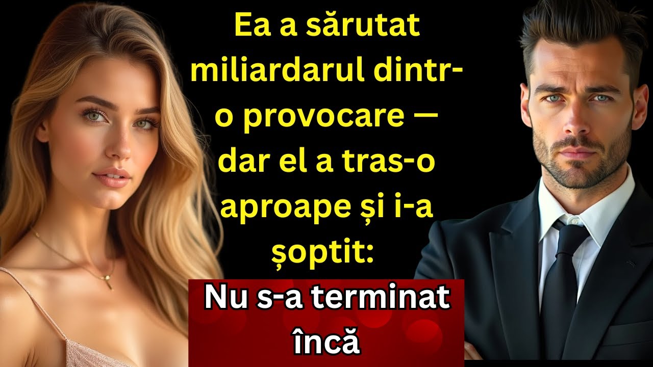 „Ea a îndrăznit să sărute miliardarul — dar reacția lui șocantă a lăsat-o fără suflare”