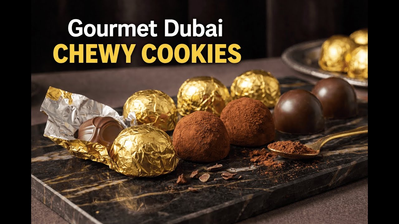 Inside a Bakery Making Dubai-Style Chewy Cookies