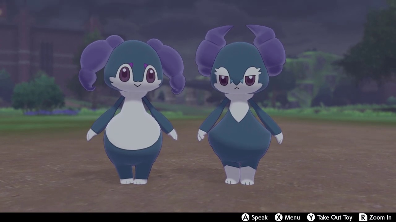 Shiny Female Indeedee without Hidden Ability and Shiny Male Indeedee with Psychic Surge!