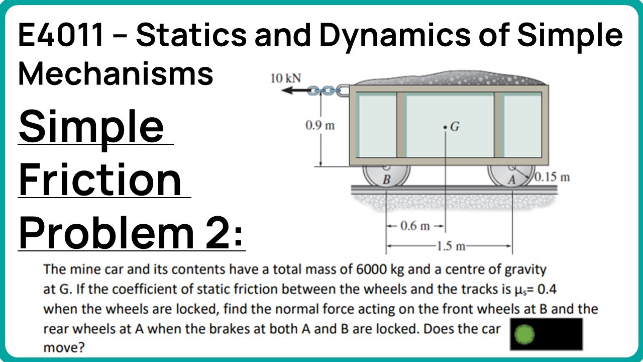 Simple Friction Problem 2