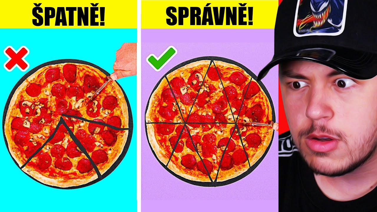 Life Hacky o Jídle které jste Nevěděli!