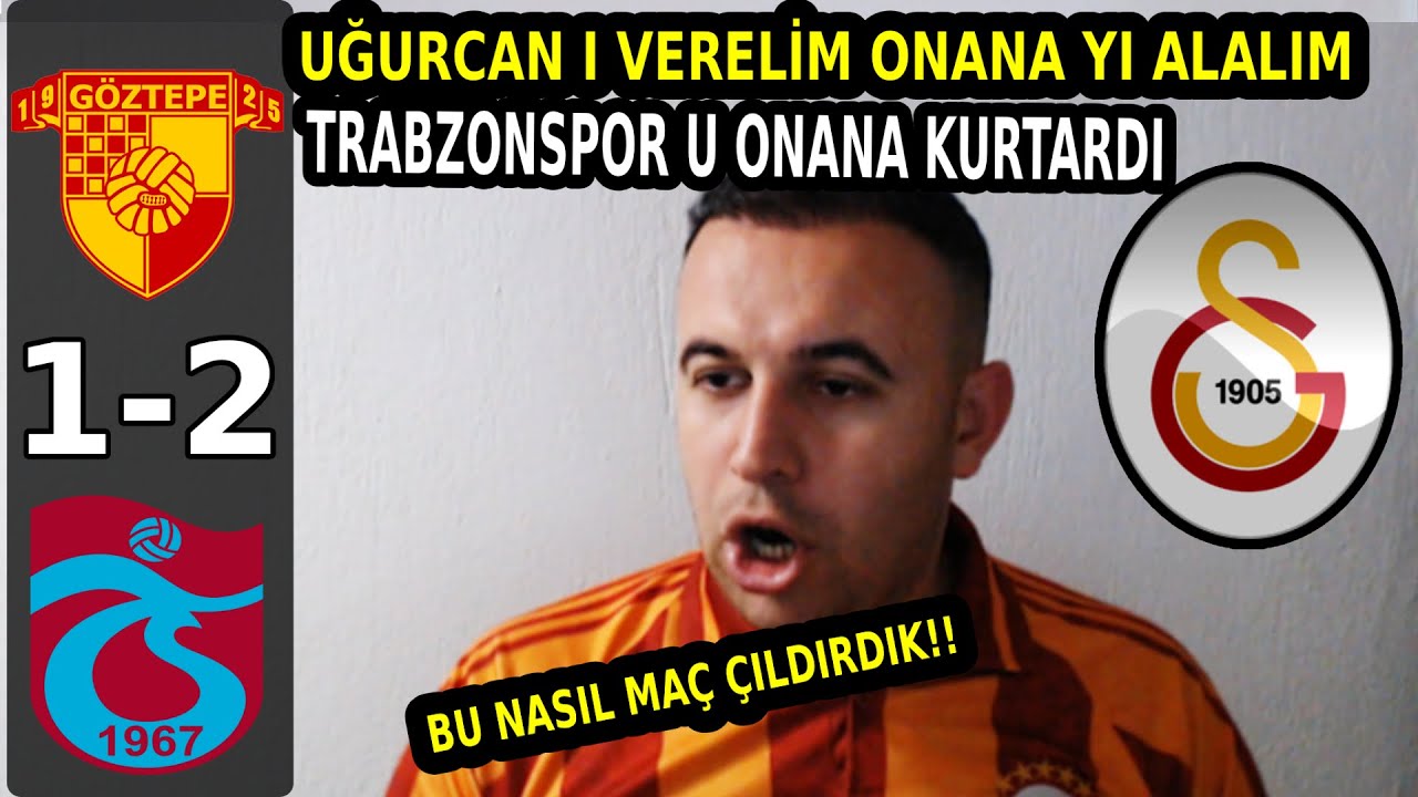 Bu Nasıl Maç Lannn ! - Göztepe 1-2 Trabzonspor Tepki Videosu