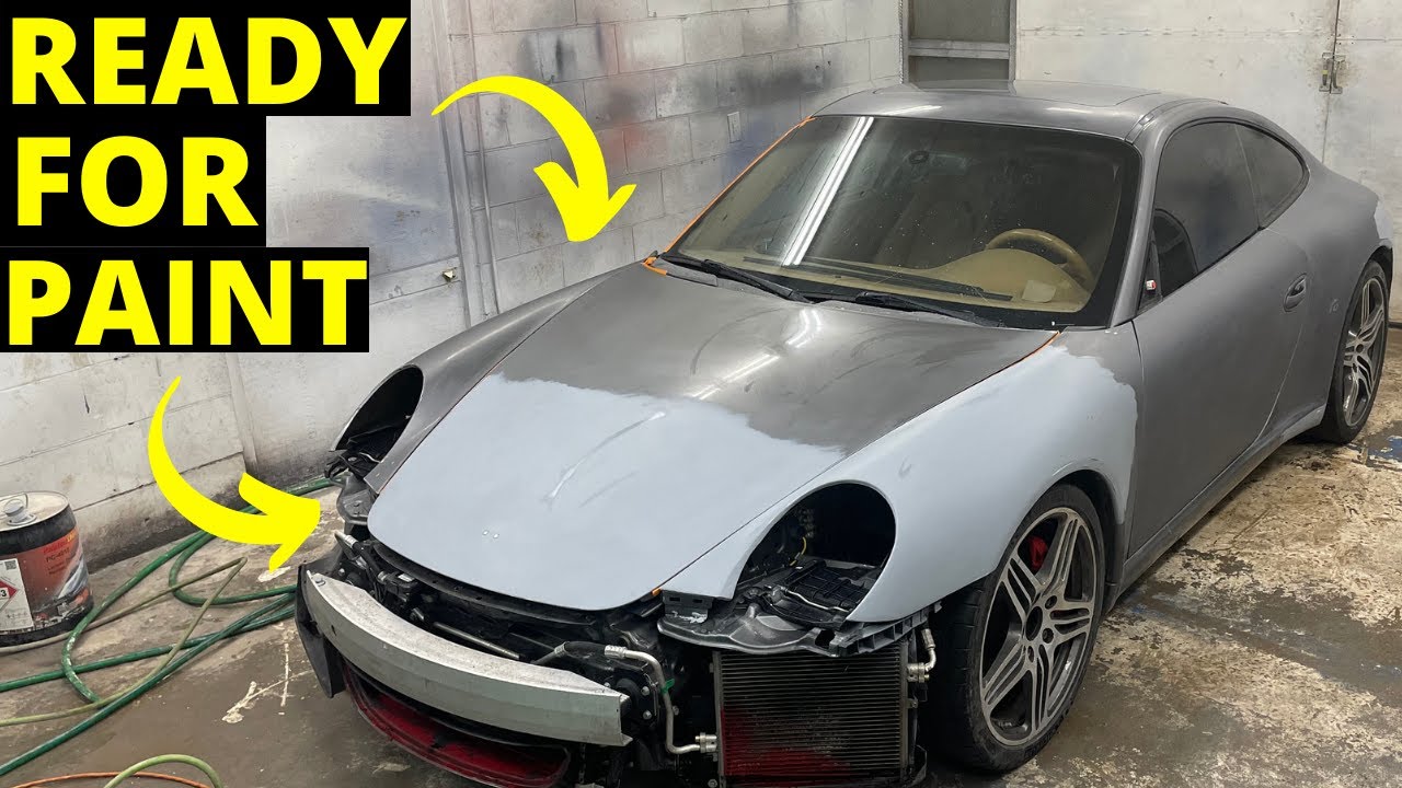PORSCHE 911 CARRERA REBUILD PREPPING TO PAINT Part 3
