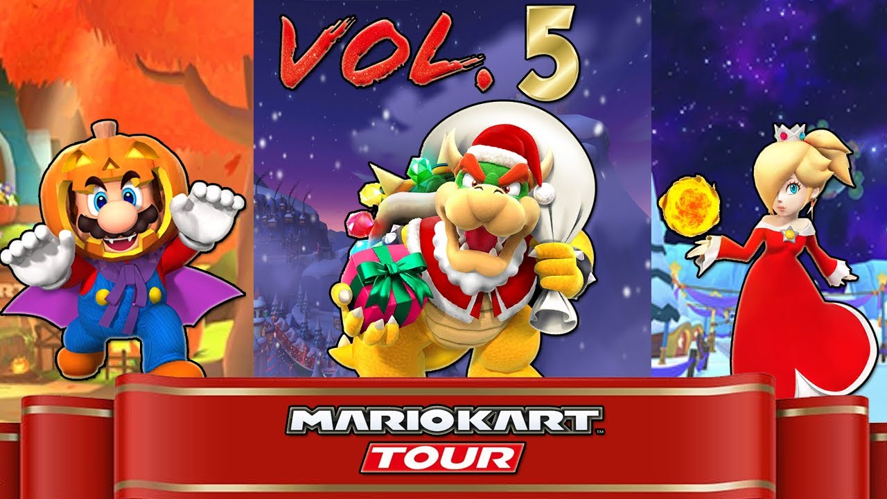 Mario Kart Tour - All TOUR Musics (Halloween 2 - Rosalina) - Vol. 5
