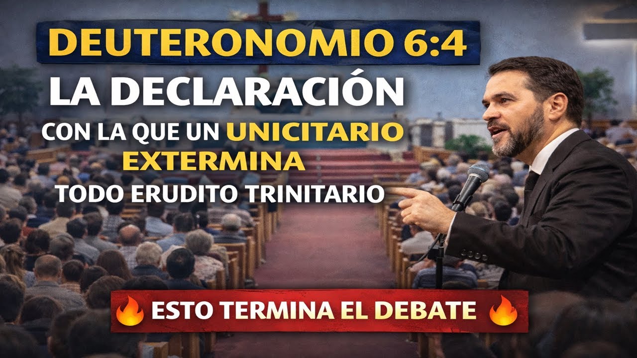 LA DECLARACIÓN DE DEUTERONOMIO 6:4 CON LA QUE UN UNICITARIO EXTERMINA TODO ERUDITO TRINITARIO
