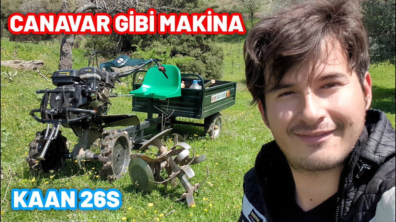 MİNİ TRAKTÖR HER İŞİ GÖRÜYOR 👍 Kaan 26s Çapa Makinası | Çapalama Makinası | Günlük Vlog | Tarım