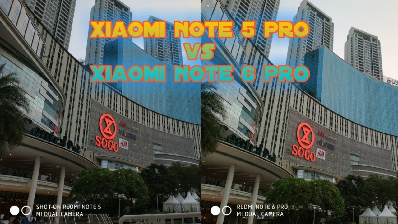 XIAOMI REDMI NOTE 6 PRO VS REDMI NOTE 5 PRO INDONESIA! KAMERA DAN VIDEO by Triyadi