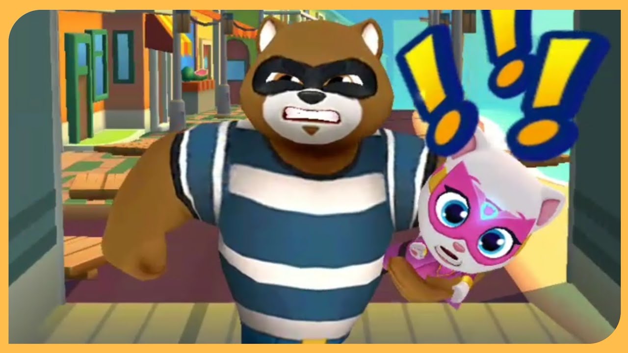 Говорящий Том погоня героев Talking Tom Hero Dash Новые обновления игры