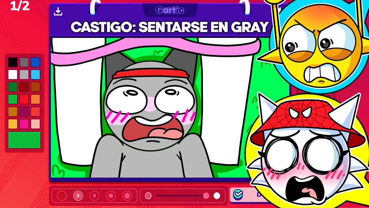 WENDA TOMA A GRAY en GARTIC PHONE 😍🎨
