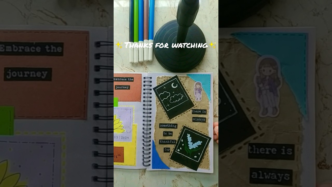 ✨🌙 aesthetic journal spread 🦋✨#aesthetic #journal #journaling #journalspread