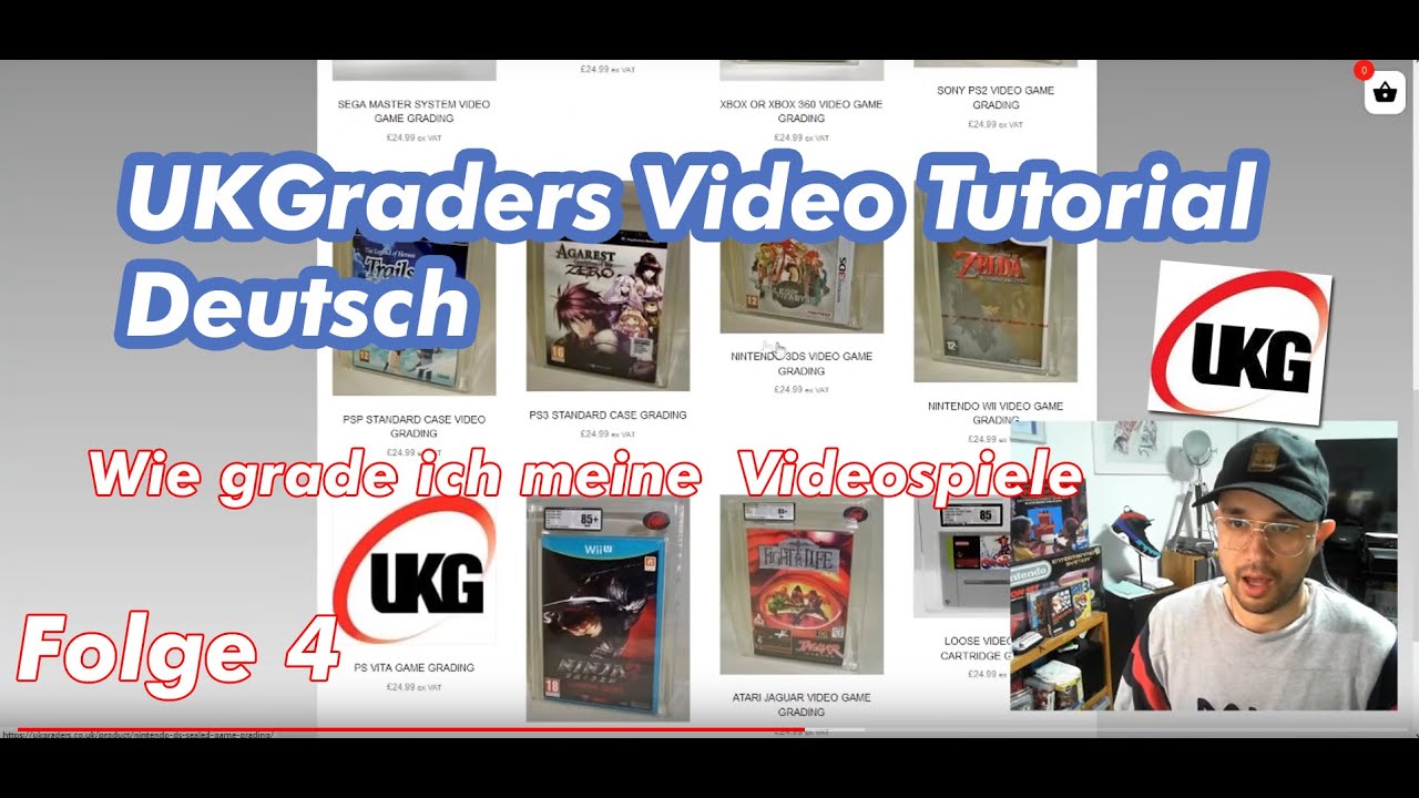 Wie schicke ich Videogames/Konsolen zu UKG? UKG Grading Tutorial Fast! #Videogame Grading Folge4