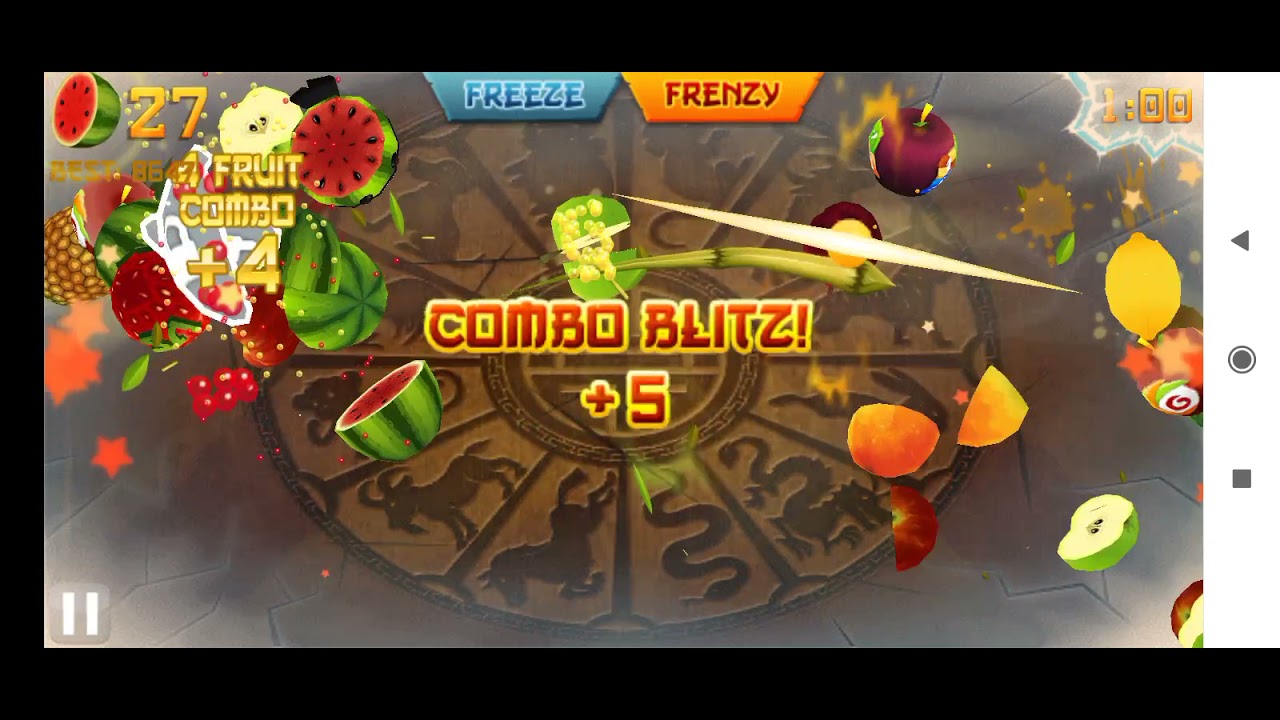 Fruit Ninja Extreme II - Gameplay