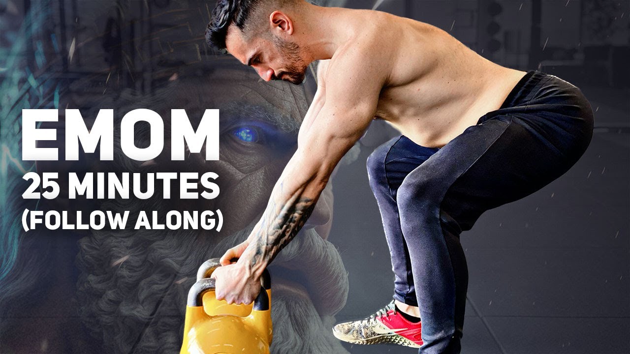OLMYP - 20 Minute OLY Lifts With Kettlebells For MEN OVER 40 (FOLLOW ALONG)