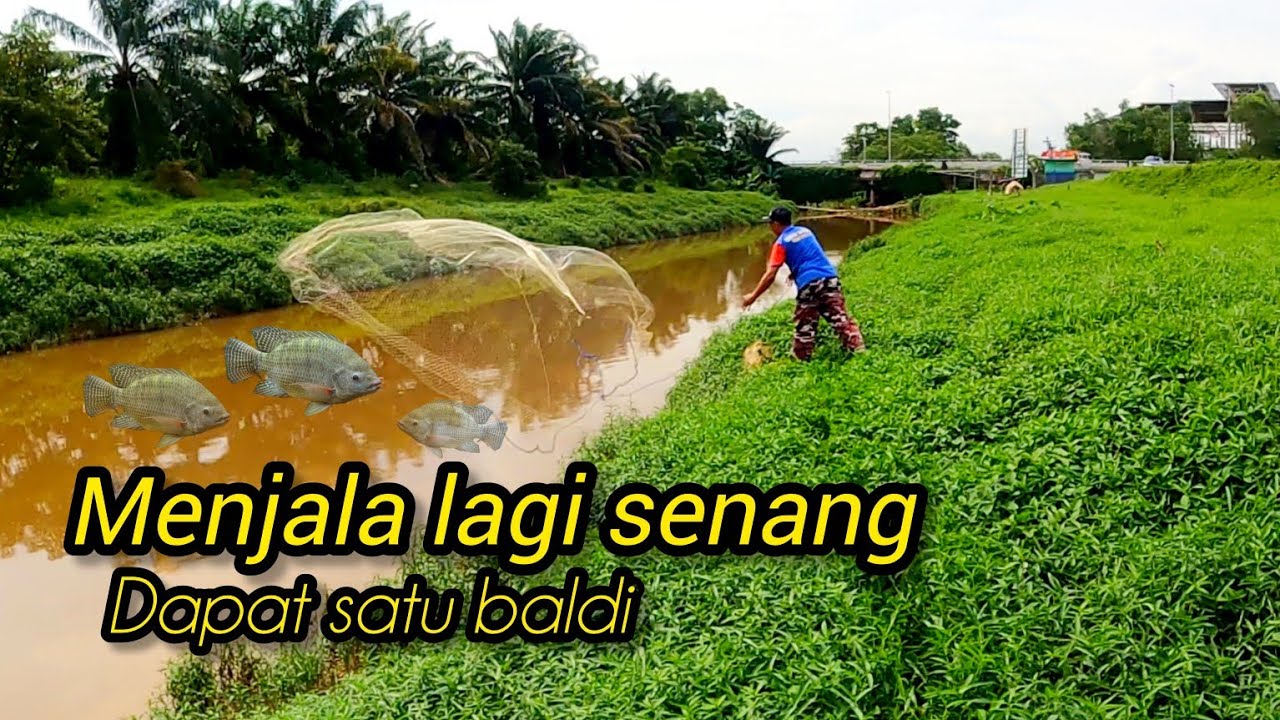 Menjala Di Anak Sungai Langat #gengdunia 