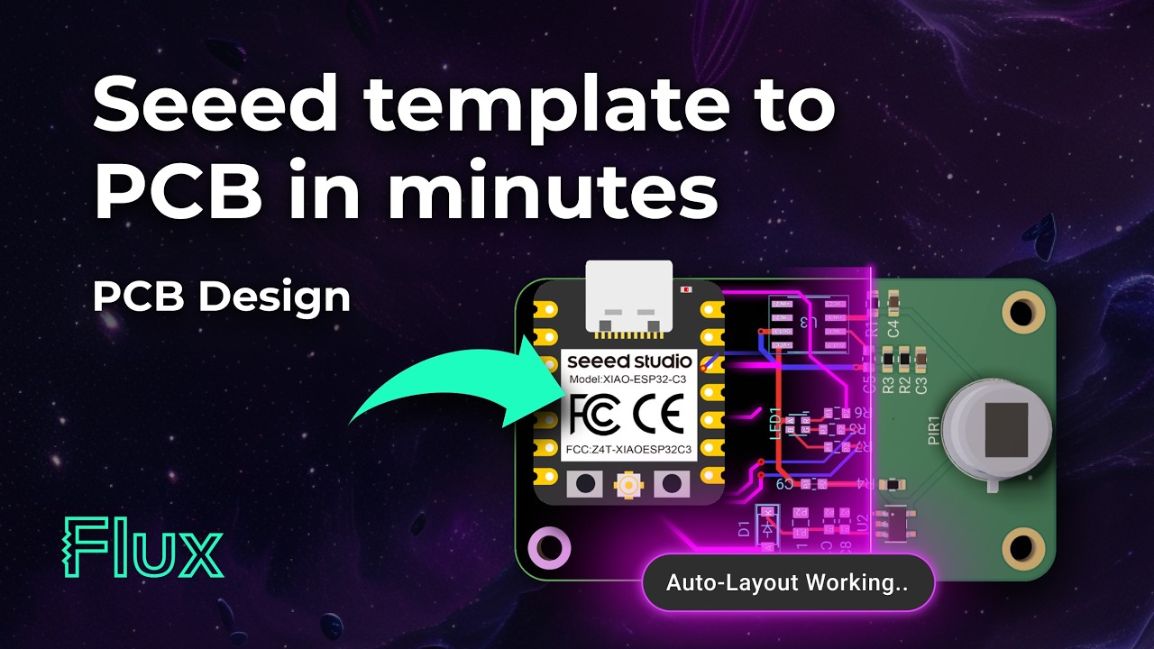 From Seeed Template to Custom PCB in minutes