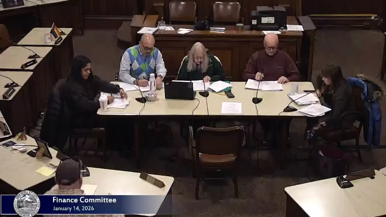 Finance Committee 1/14/2026