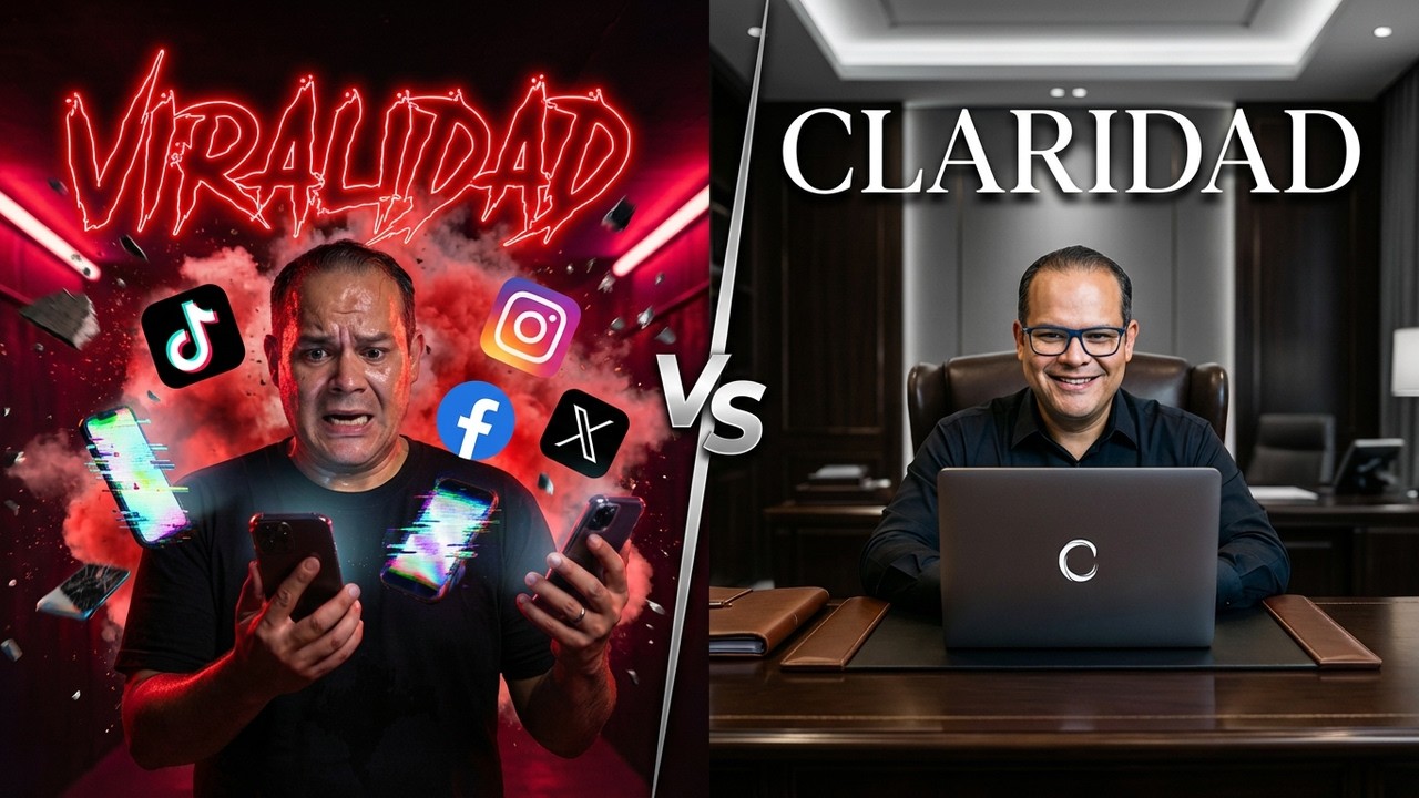 Deja de buscar la VIRALIDAD y empieza a construir una MARCA REAL