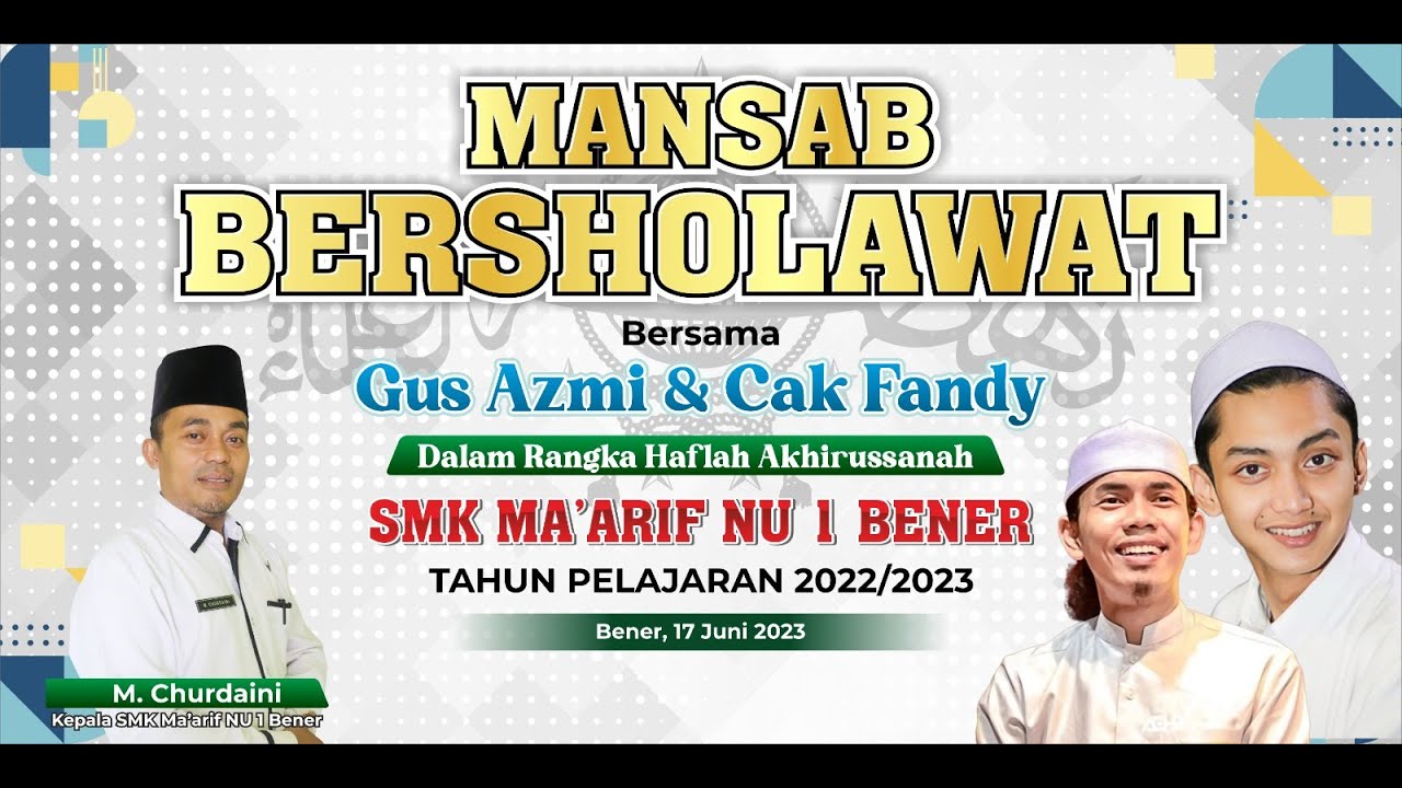 MANSAB BERSHOLAWAT || GUS AZMI & CAK FANDY
