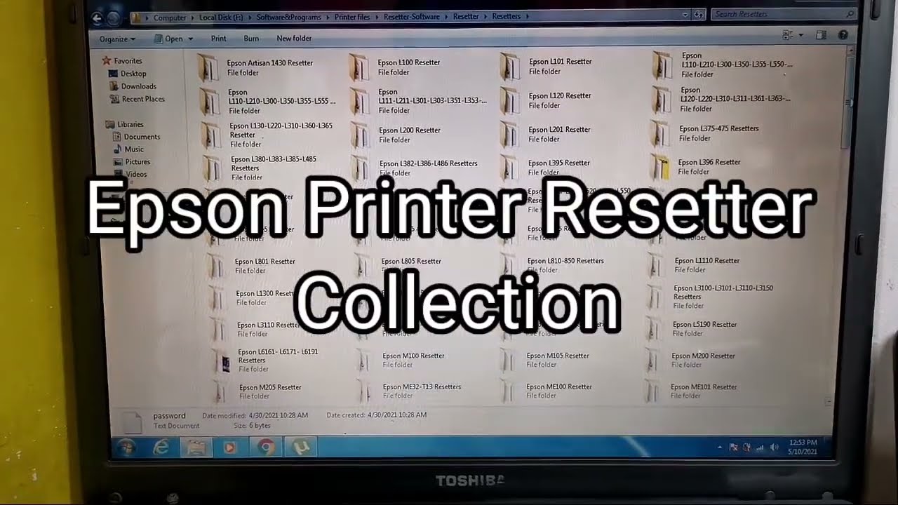 All Epson Resetter